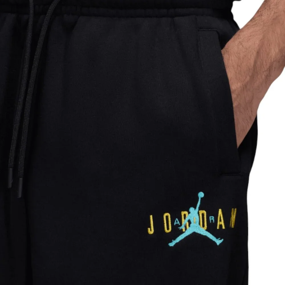 Air Jordan Gamma Blue Embroidered Oversize Baggy Fit Sweat Pants NWT - Picture 2 of 8